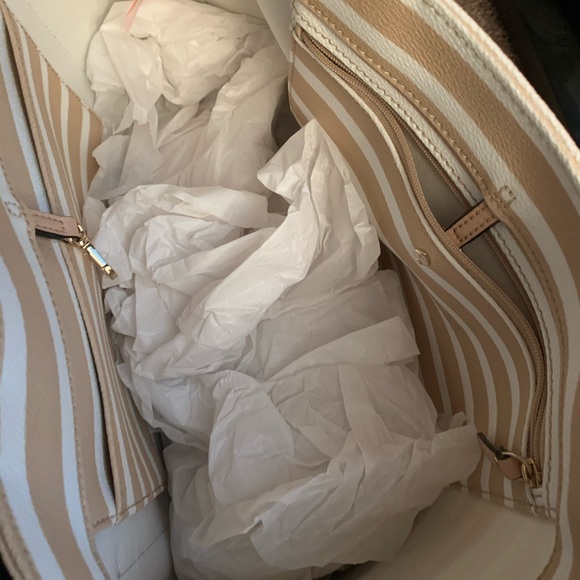 🔴 SALE Hyde lane stripe Kate spade tote Riley - Picture 4 of 8